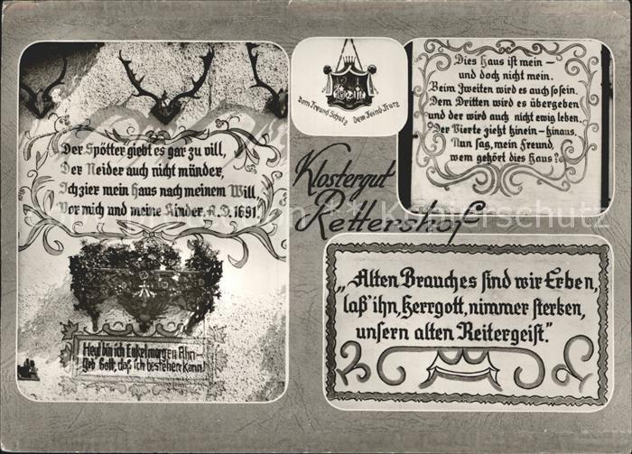 Koenigstein Taunus Klostergut Rettershof