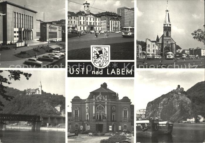 Usti nad Labem Kirche Schloss Gebaeude