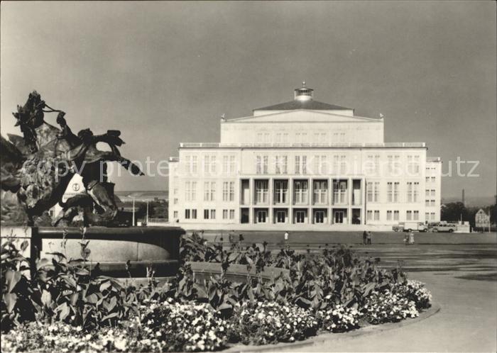 LEIPZIG Sachsen Opernhaus Karl-Marx-Platz