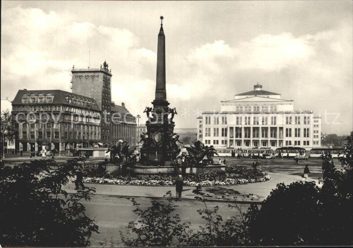 LEIPZIG Sachsen Karl-Marx-Platz Opernhaus
