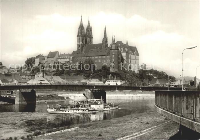Meissen Elbe Sachsen Dom Albrechtsburg