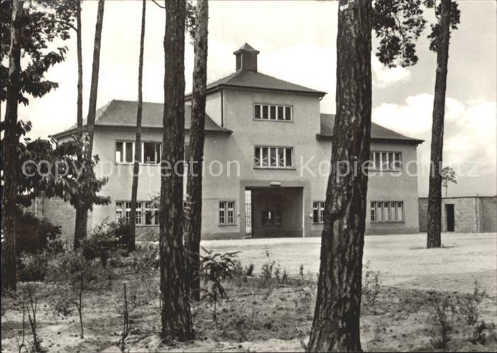 Sachsenhausen Oranienburg Nationale Mahn- Gedenkstaette Torgebaeude Museum