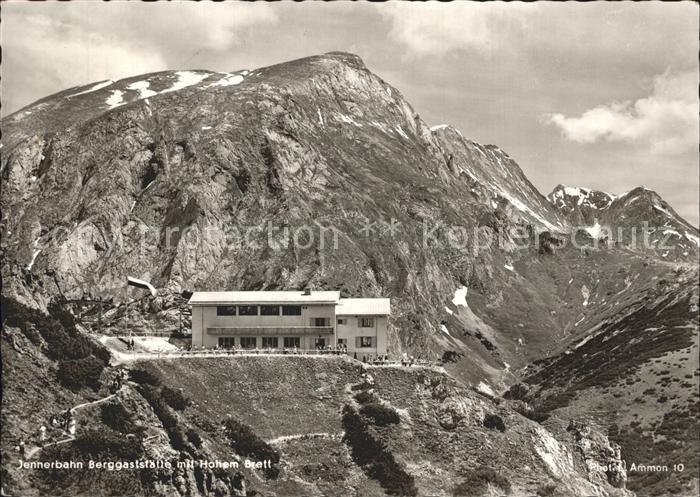 Koenigssee Jennerbergbahn Berggaststaette Hohe Brett