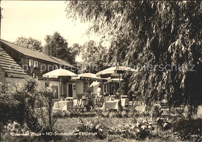 Zingst Ostseebad HO Strandcafe Milchbar