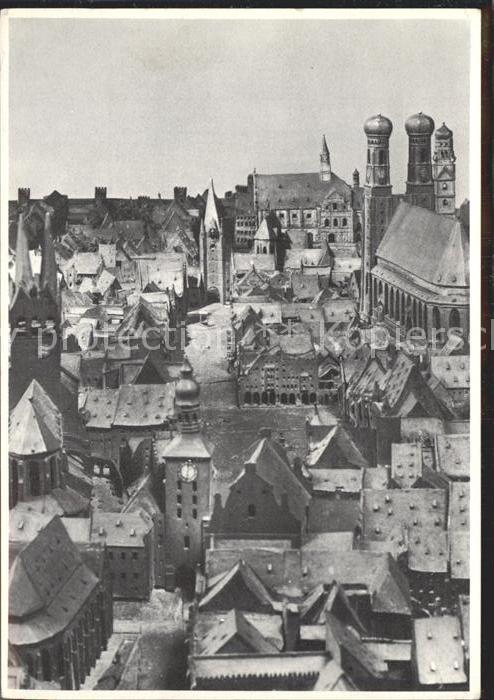 Muenchen Bayern Stadtmodell