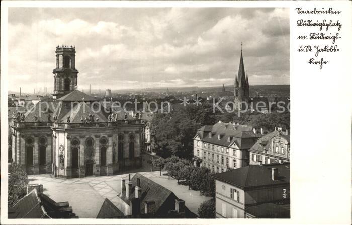 SAARBRueCKEN Saarland Ludwigsplatz
