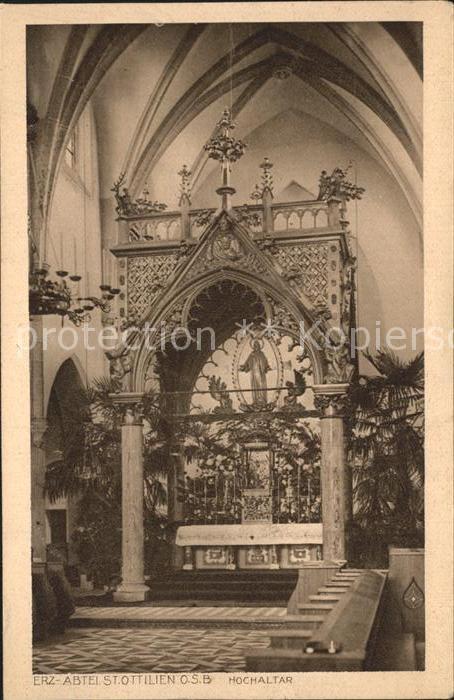 St Ottilien Eresing Erzabtei Hochaltar