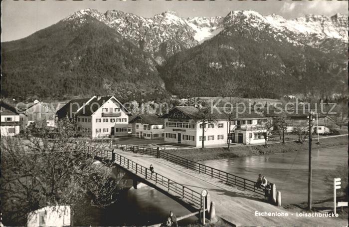 Eschenlohe Loisachbruecke