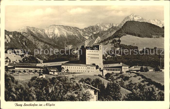 Sonthofen Oberallgaeu Burg