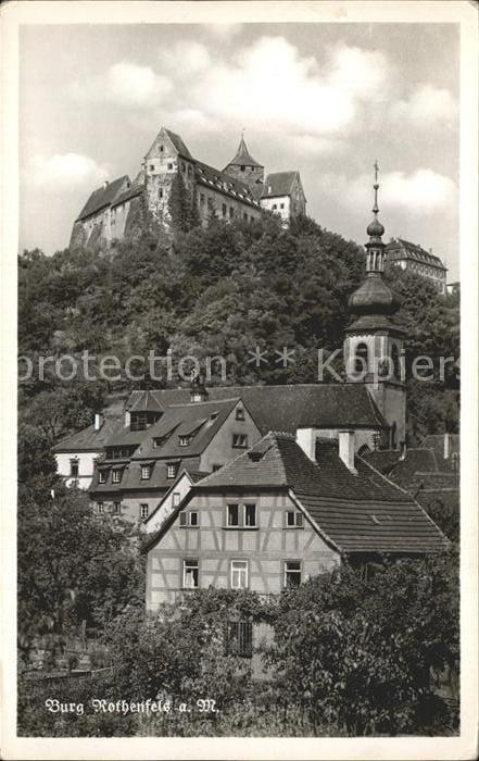 Rothenfels Unterfranken mit Burg Rothenfels
