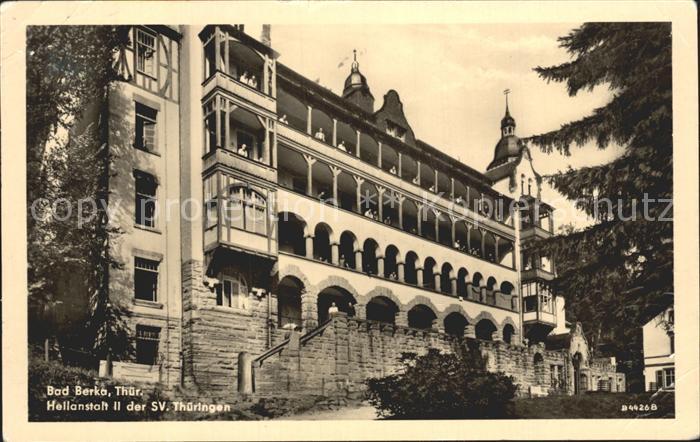 Bad Berka Heilanstalt SV. Thueringen