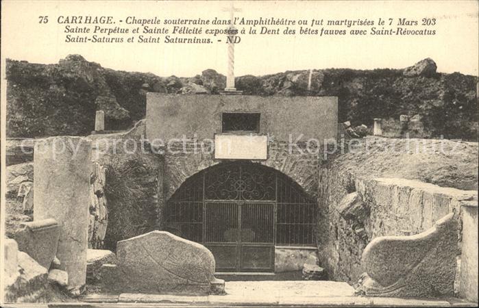 Carthage Karthago Kapelle Amphitheater