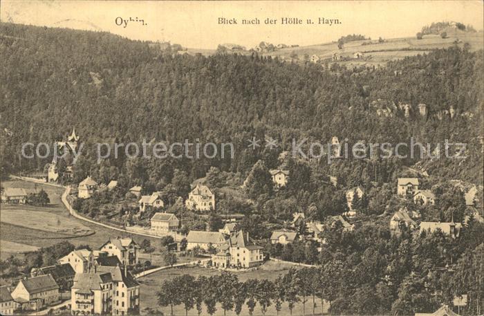 Oybin Sachsen mit Hoelle und Hayn