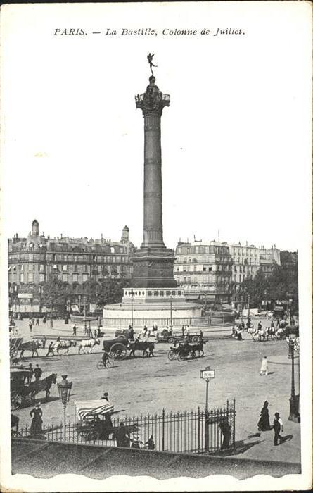 Paris La Bastille Colonne de Juillet
