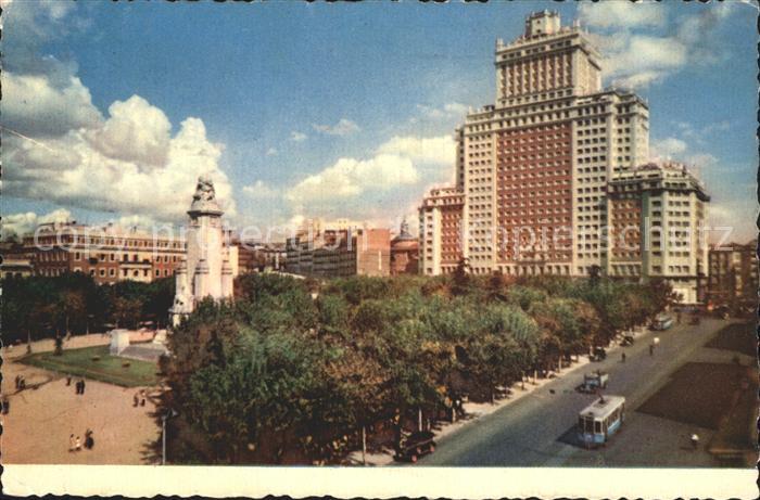 Madrid Spain Plaza de Espania