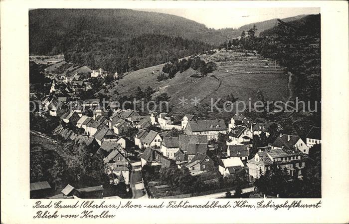 Bad Grund Klim Blick vom Knollen