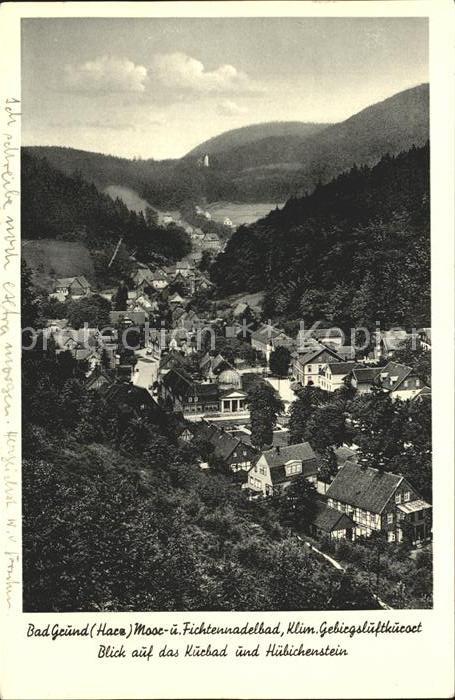 Bad Grund Kurbad und Huebichenstein