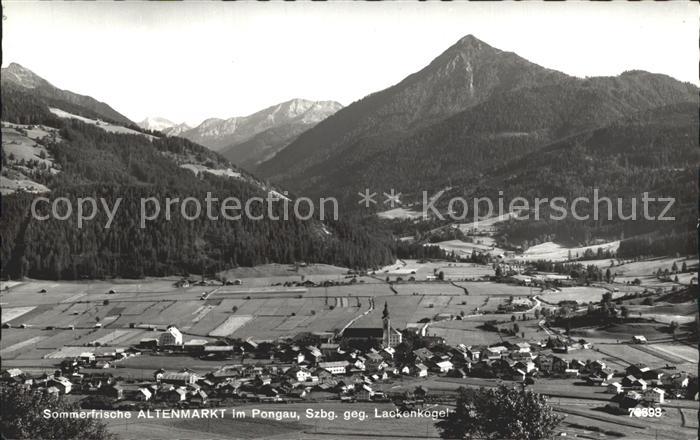 Altenmarkt Pongau mit Lackenkogel