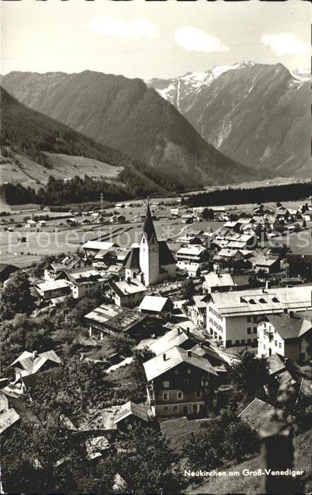 Neukirchen Grossvenediger Fliegeraufnahme