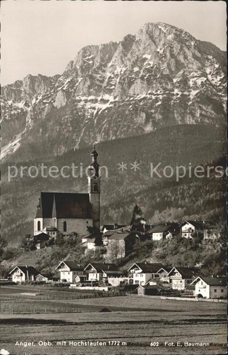 Anger Chiemgau mit Hochstaufen