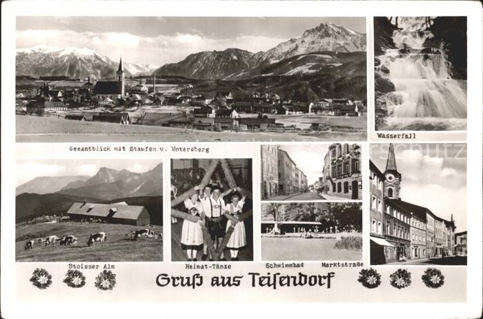 Teisendorf Oberbayern Wasserfall Marktstrasse Stoisser Alm
