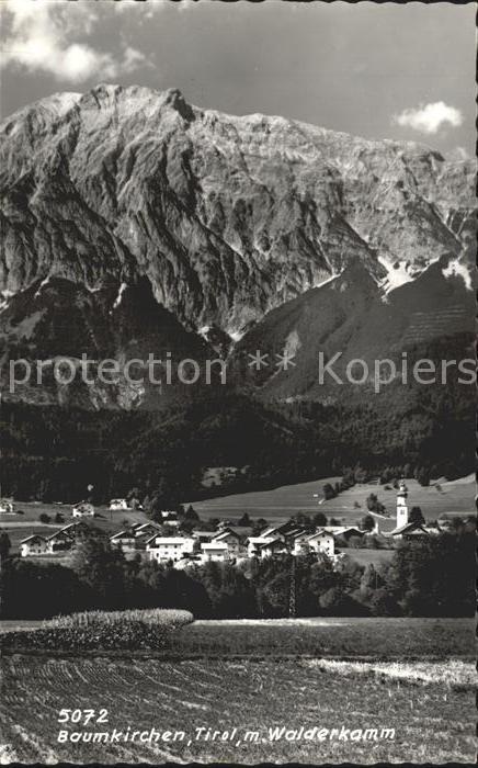 Baumkirchen mit Walderkamm