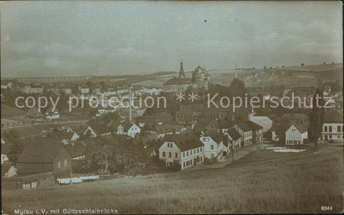 Mylau mit Goeltzschtalbruecke