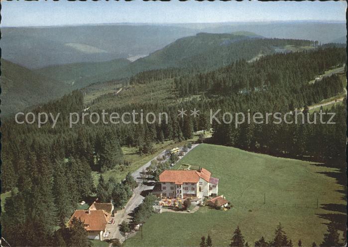 FREUDENSTADT BW Fliegeraufnahme Schmelzles Hoehen Hotetl Zuflucht