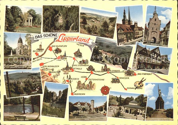 Hermannsdenkmal Teutoburger Wals Lipperland