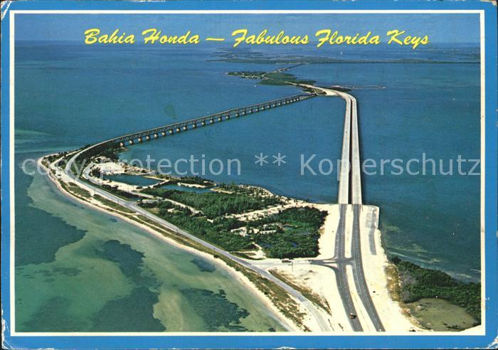 Florida Keys Fliegeraufnahme Bahia Honde Bruecke