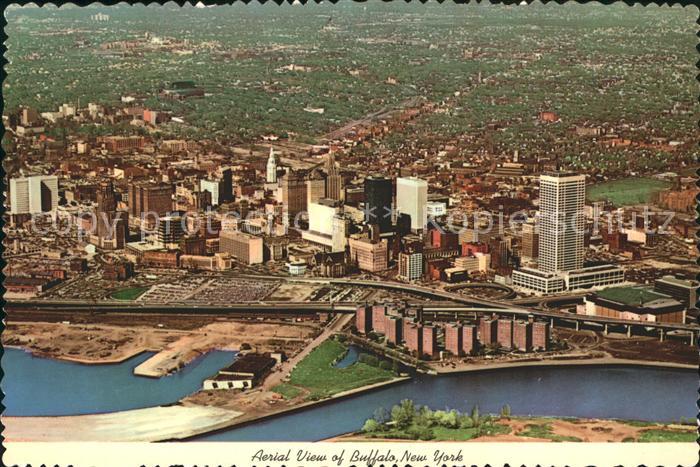 Buffalo New York Fliegeraufnahme
