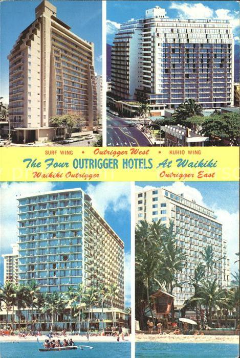 Waikiki The Four Outrigger Hotels