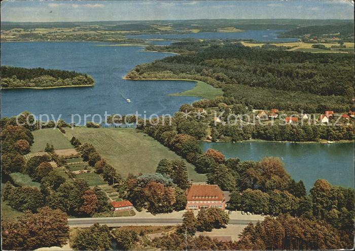 Ploen See Fliegeraufnahme Fegetasceh