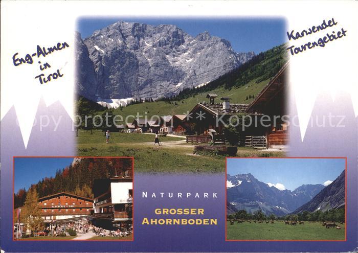 Achenkirch Karwendel Eng-Almen Naturpark Grosser-Anhornboden