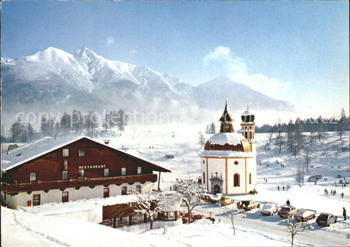 Seefeld Tirol Seekirchl gegen Reitherspitze