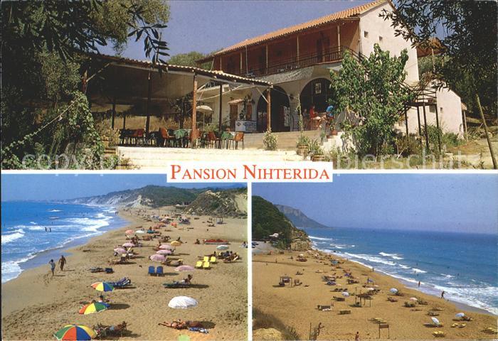 Griechenland Greece Pension Nihterida Strand