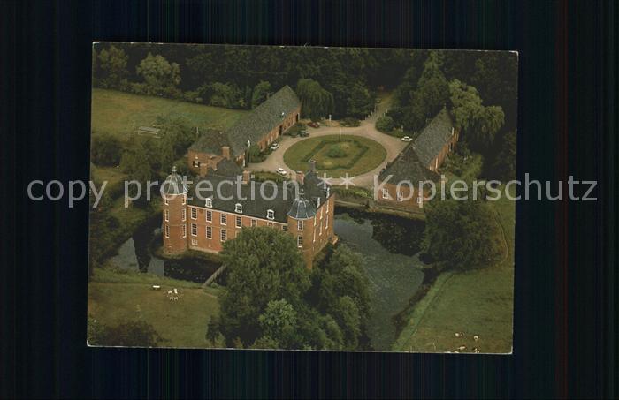 Niederlande Fliegeraufnahme Kasteel Slangenburg