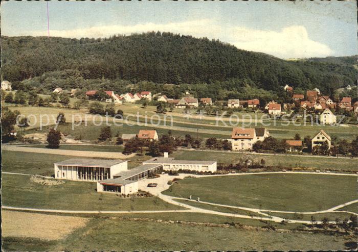 Bad Soden-Salmuenster Fliegeraufnahme Heilbad im Kinzigtal