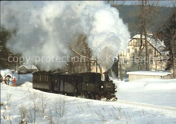 Wolkenstein Erzgebirge Schmalspur-Lokomotive 99