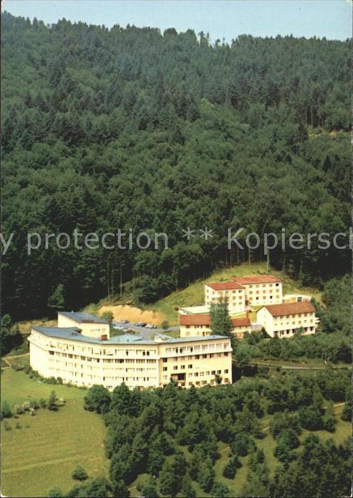 Waldkirch Breisgau Fliegeraufnahme Bruder Klaus Krankenhaus und Sanatorium
