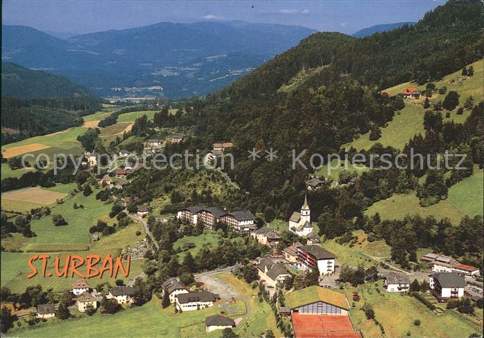 St Urban Kaernten Fliegeraufnahme