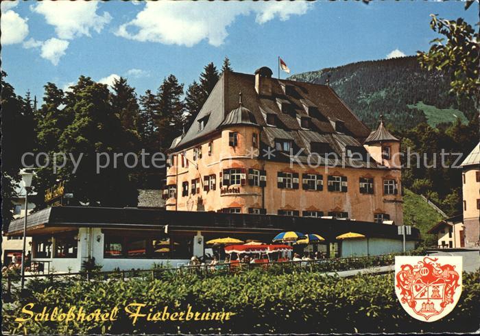 Fieberbrunn Tirol Schlosshotel Cafe Restaurant Bar