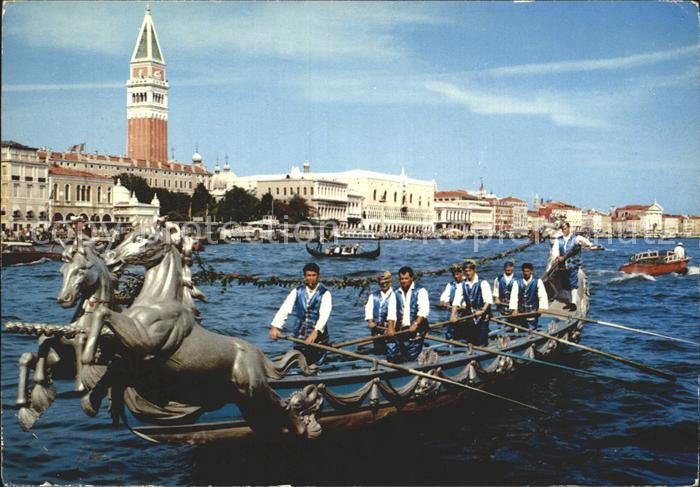Venezia Venedig Historische Regatta