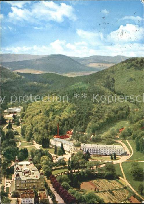 Bad Wildungen Fliegeraufnahme Kurviertle