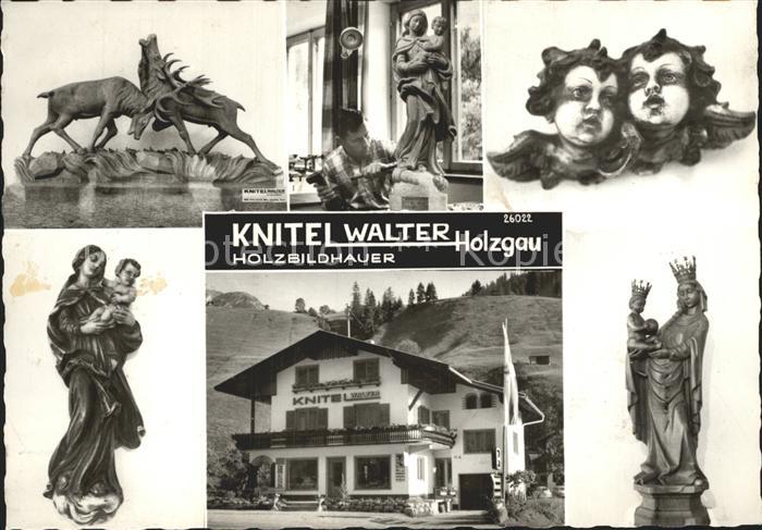 Holzgau Holzbildhauer Knitel Walter