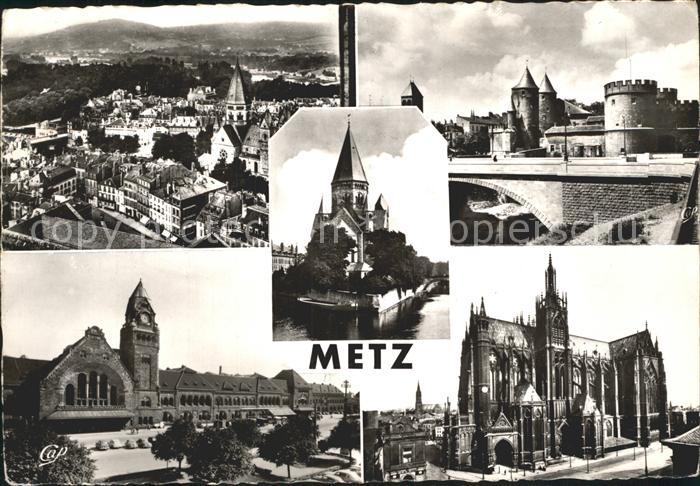 Metz 57 Moselle Porte des Allemands Gare Cathedrale