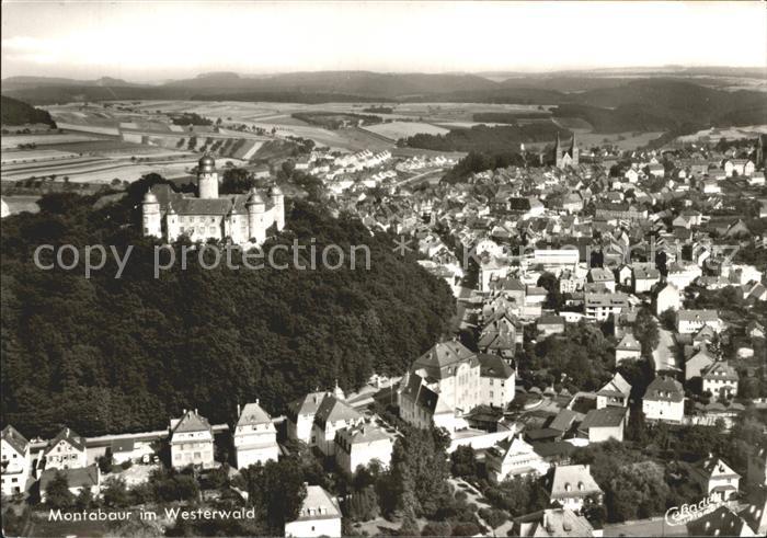 Montabaur Westerwald Fliegeraufnahme