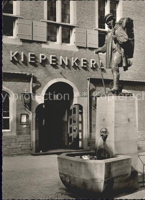 Muenster Westfalen Kiepenkerlbrunnen