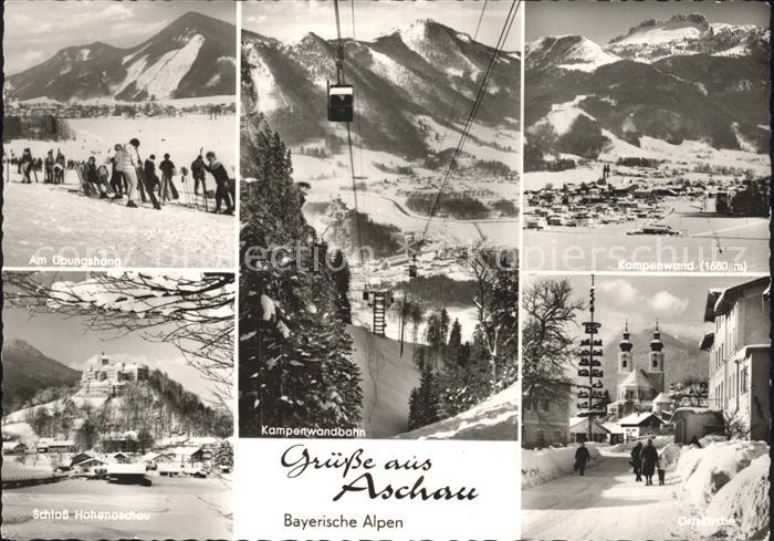 Aschau Chiemgau Kampenwandbahn Schloss-Hohenanschau