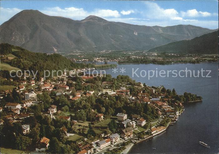Tegernsee Bayern mit Wallberg und Blaubergen Fliegeraufnahme